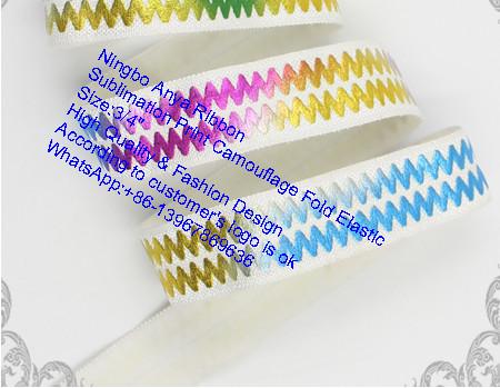Print Ribbon,Elastic Bias,Polyester,Fold Elastic Tape,Tape,Fashion Ribbon