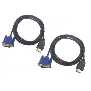 15 Core HDMI To VGA 1800mm Converter Adapter Cable