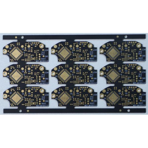 4 Layer Black Oil Industrial Control PCB Electroplating Control PCB Board