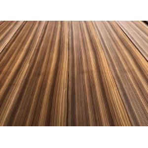 China 3100mm Length Quarter Cut Smoked Fumed Pine Wood Veneer supplier