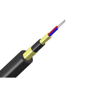 Outdoor 2core Fiber Optic Armoured Cable G657A2 Mini ADSS Power cable Aramid yarn