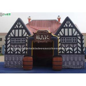 China Multifunctional Inflatable Bar Tent Huge Digital Printing Reusable EN14960 supplier