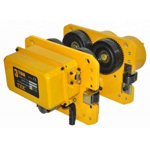 China Simple Structure Electric Trolley 0.5 Ton To 5 Ton , Lifting Equipment Parts Apply For Hoists Or Overhead Crane supplier