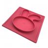 China High Quality Silicone Suction Plate Baby Plate Mat Non Slip Placemats For Toddlers wholesale