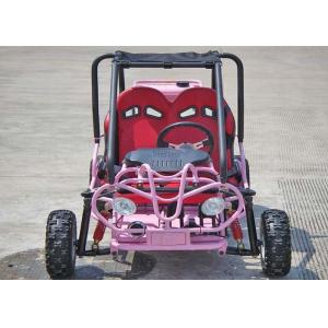 China 110cc Kids Off Road Go Kart Two Seats Rear Rack With CVT Transmission / Reverse supplier