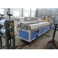 China WPC PVC Wood Plastic Profile Making Machine / Plastic Profile Extruder on sale