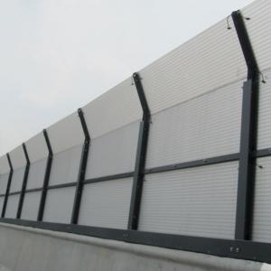 China Noise Barrier Fence Transparent Sound Barriers Plastic Sheets Material supplier