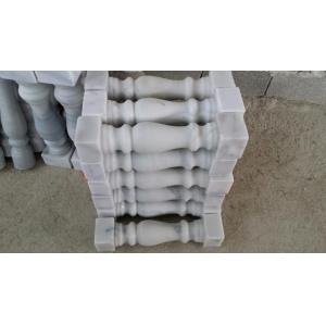 Railings Guangxi White Marble Balustrade China Carrara Marble Baluster Marble Handrails