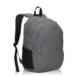 China Grey Polyester Sports School Bags Kids School Backpacks For Boys 13 X 18.5 X 7.5 supplier