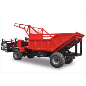Simple Structure Tractor Dumper Heavy Duty Air Brake Articulated Chassis