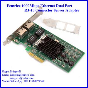RJ-45 Copper Cable Gigabit Controller Server Ethernet Network Card  Femrice 10002PT