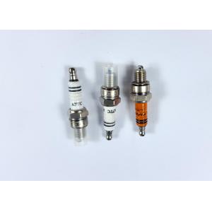 China Motorcycle / Tricycle Engine Spark Plugs A7TC Black / Whtie / Orange Colors Available supplier