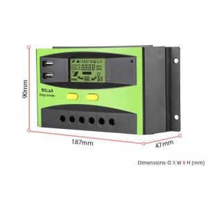 Green 48 Volt 30 Amp PWM Solar Charge Controller
