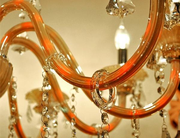A vela de cristal da arte à moda europeia de controle remoto do ferro conduziu