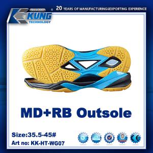 China Breathable Antiwear EVA Outer Sole Slip Resistant For Sports Shoe supplier