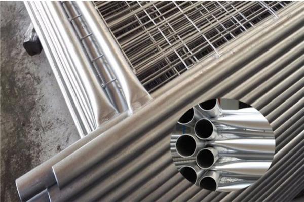 la valla de seguridad temporal Welded With Hot de 60x150m m SUMERGE el marco galvanizado