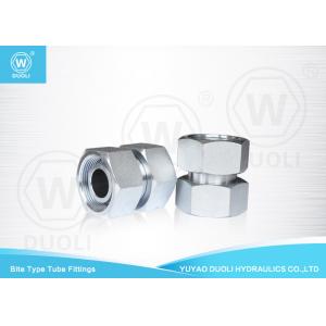 China Bite Type Hydraulic Hose End Fittings With Swivel Nut for Engineering Machinery supplier
