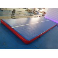 China Durable Inflatable Gymnastics Air Floor Cheerleading Inflatable Mat For Training on sale