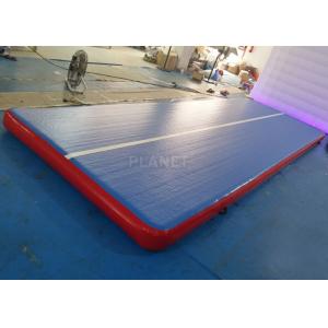 China Durable Inflatable Gymnastics Air Floor Cheerleading Inflatable Mat For Training supplier