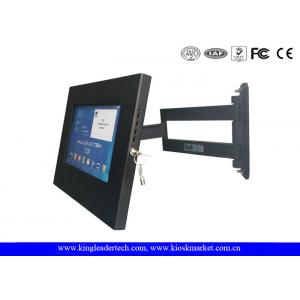 Samsung Galaxy Ipad Kiosk Stand , Tablet Kiosk Enclosure Wall Mounted