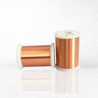 China 0.012 - 0.08mm Ultra Thin Enameled Copper Wire Self Bonding Magnet Wire on sale