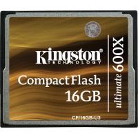 Kingston 16GB CF Card Ultimate 600x Price $16.6
