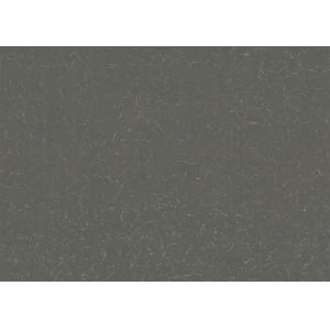 Home Decoration Grey Artificial Quartz Stone Heat Resistance With 6.5 Mohz Hardness