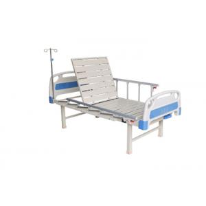 Manual Adjustable 1 Cranks 200kgs Semi Fowler Hospital Bed One Functions