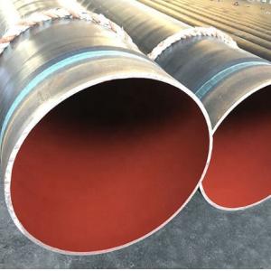 China External 3PE Internal FBE Coated Anti Corrosion Seamless Carbon Steel Pipe supplier