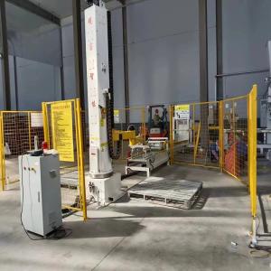 China Industrial Single Column Robot Stacker Palletizer Stacking Machine PALLETIZING ROBOT WITH GRANK ARM for Carton/case/box/bag wholesale