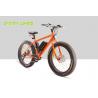 28km/H Fat Tire Cruiser Ebike Front Motor Pedals Assisted Disc Brake