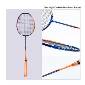                  High Quality Wholesale Light Full Carbon Fiber Badminton Racket for Professional Intermediate Senior             
