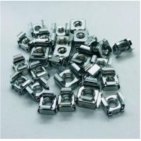 China M3 - M12 Stainless Steel Cage Nuts Square Metal Clip Nut Galvanized Zinc Plated on sale