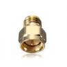 China Gold Plating RF Coaxial Connectors SMA Male to Female Adapter 50 Ohm 1.9 VSWR wholesale
