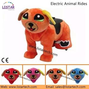 Popular Motorcycle Plush Electrical Animal Toy, Plush Electrical Animal Toy Car for Sale