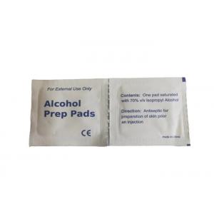 ODM Alcohol Prep Wipes Customized Multiple Single Use 30*60mm Sterile