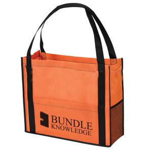 China Personalize Non Woven Sack Bags Eco Friendly Shopping Totes Full Color Printing supplier