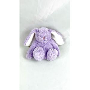 ZD Purple Long Ear Easter Bunny Plush Toy Soft Rabbit Stuffed Animal Toys
