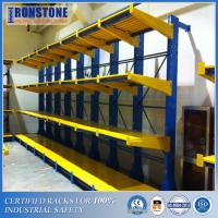 China Flexible Extendable Cantilever Racking System For Vertical Warehouse Storage on sale