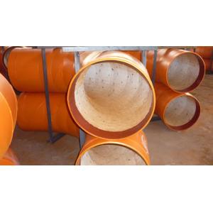 China Ceramic Tile Lined Steel Pipes and Elbows supplier