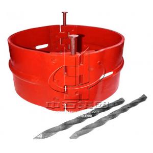 API Oilfield Hinged Spiral Nail Stop Collar Carbon Steel