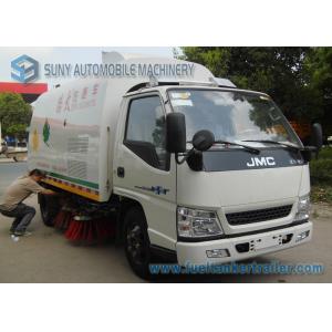 China JMC Light Duty Road Sweeper Truck 4000L 1500KG Vacuum Street Sweeper supplier