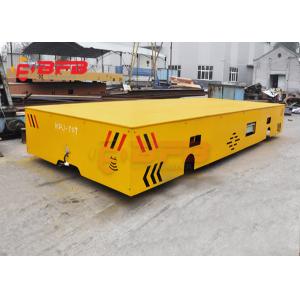 Military Machinery Flatbed On Rail Transfer Cart 1500T Load
