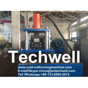 China Rolo pequeno ajustável do Purlin do único lado C que forma a máquina com sistema de controlo da frequência do PLC wholesale