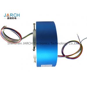 China Rotary Index Tables 90mm Through Bore Rotary Slip Ring with Minimal Electrical Circuit Noise supplier