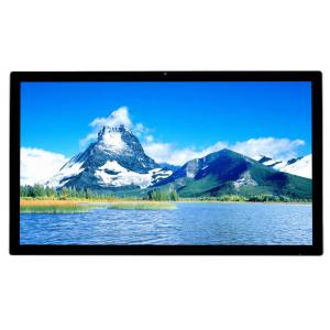 Capacitive LCD Smart Board Touch 65 Inch 4K 3840*2160 Anti-Glare Tempered Glass Monitor No System For TV School Mall