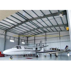 Large Span Structurel Steel Airplane Hangars With Frame Use Life 50 Years
