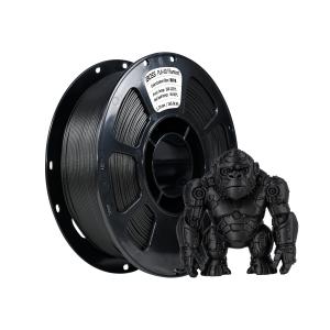 China IBOSS Strong Durable PLA+ Carbon Fiber 3d Printer Filament 1.75mm Black Filament on sale