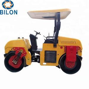 China 3 Ton Road Construction Machinery 3000kg Double Drum Asphalt Road Roller supplier