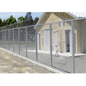 China Grey 4mm Clear View 358 Mesh Fencing Height 2.2m supplier